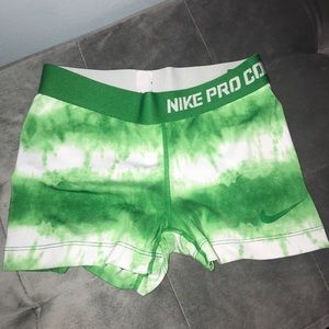 Nike compression shorts. XS but can fit S